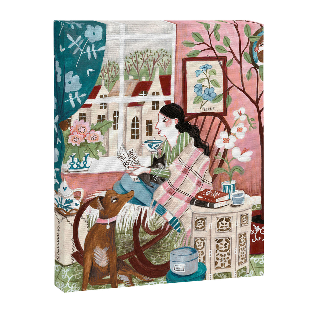 Love for reading Canvas Print Gallery Image 6