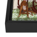 Love for reading Framed Canvas Print Gallery Image 3