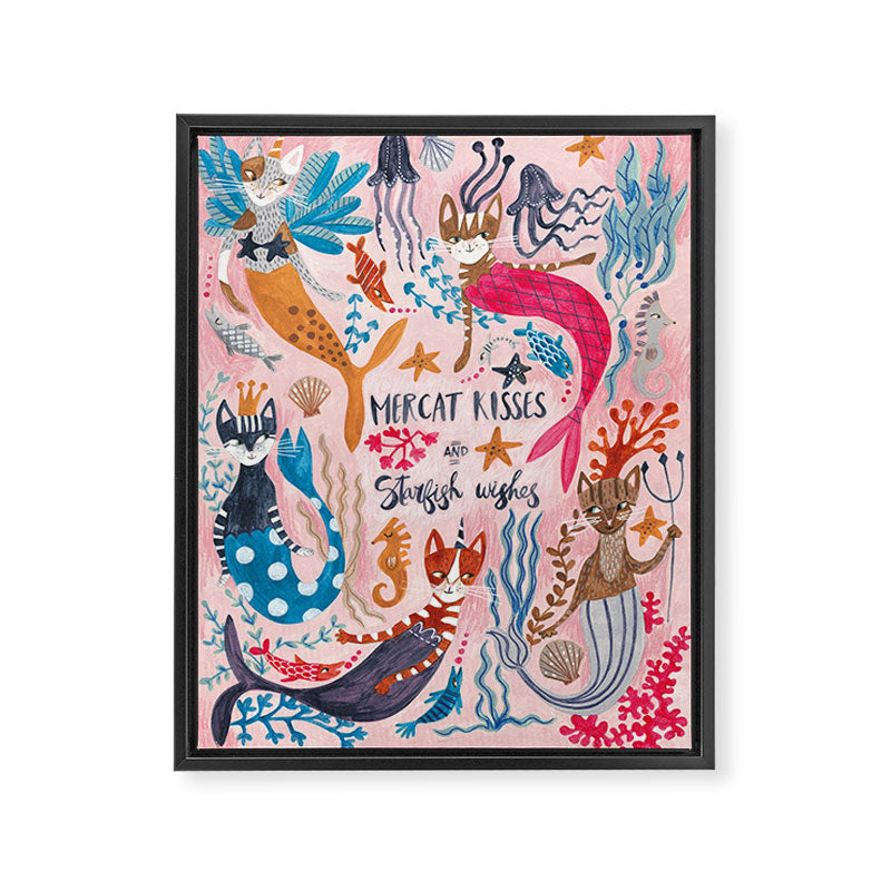 Mercats & Caticorns Framed Canvas Print Gallery Image 6