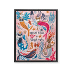 Mercats & Caticorns Framed Canvas Print Gallery Image 6