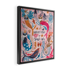 Mercats & Caticorns Framed Canvas Print Gallery Image 2