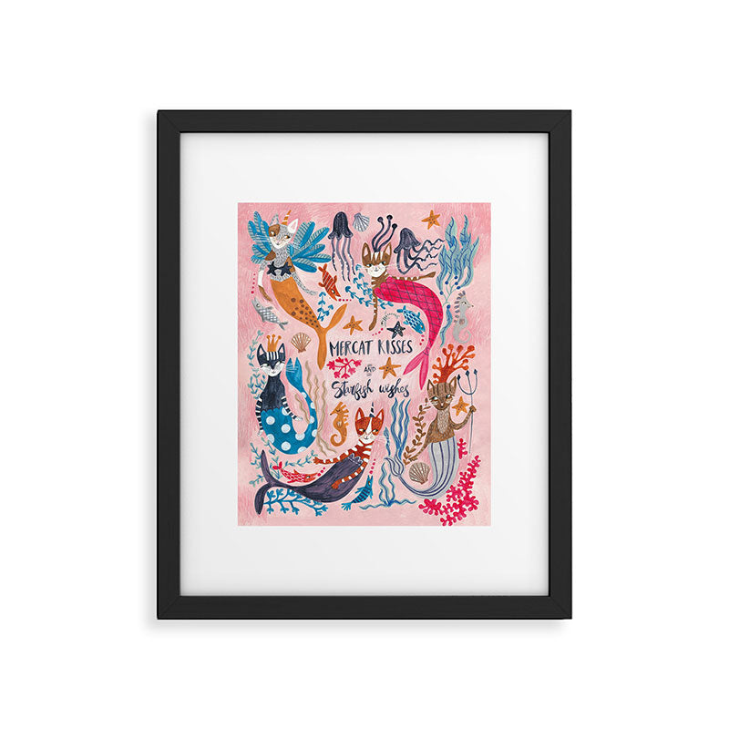 Mercats & Caticorns Framed Art Print Gallery Image 5