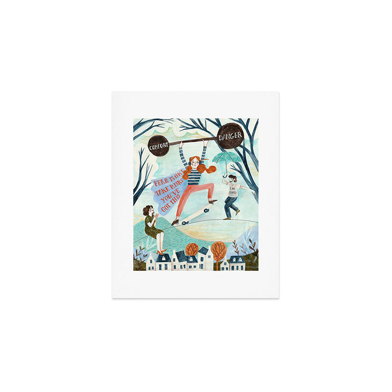 Motivational Teenager Art Print Gallery Image 1