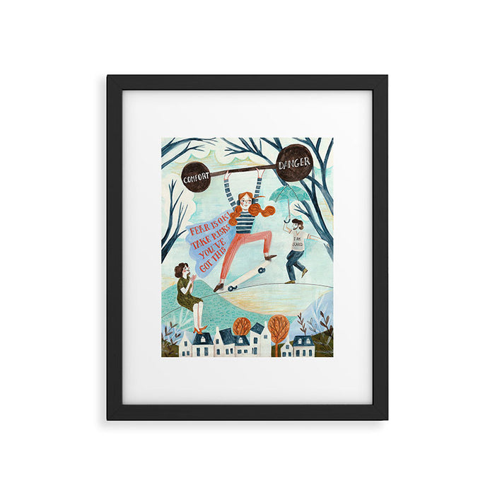 Motivational Teenager Framed Art Print Gallery Image 1