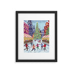Skating in London Framed Art Print Gallery Image 5