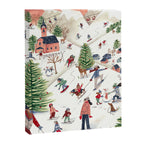 Skiing in snow mountains Canvas Print Gallery Image 6