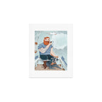 Skipper and Dog Art Print Gallery Image 1
