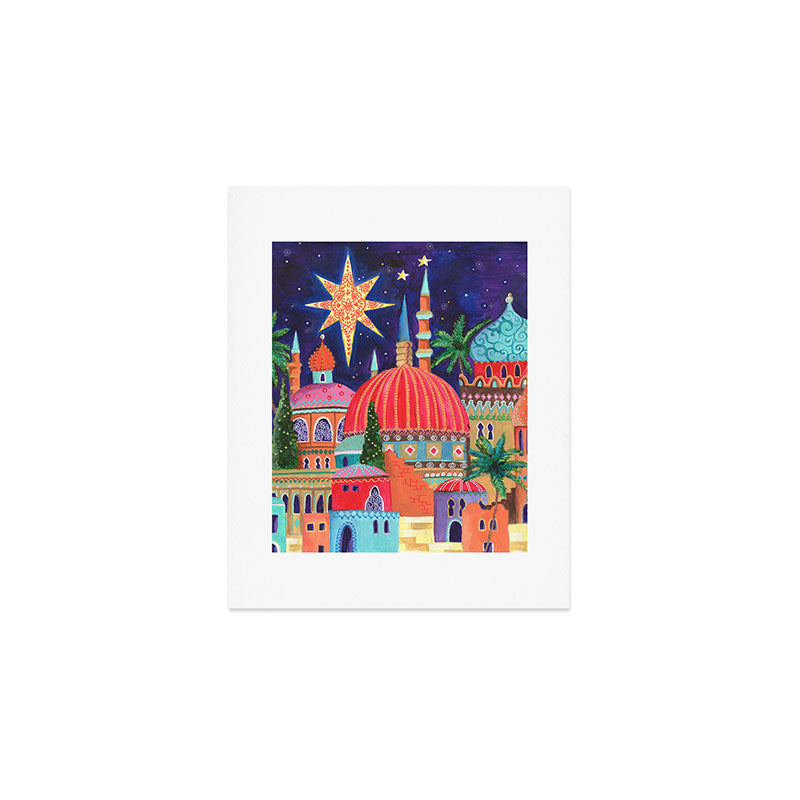 Starry night in Bethlehem Art Print Gallery Image 1