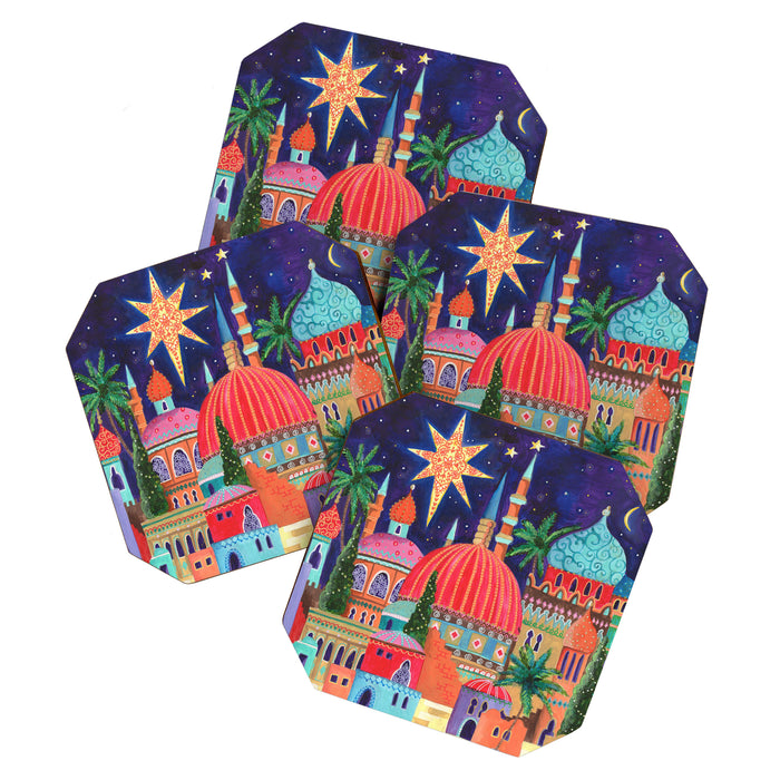 Starry night in Bethlehem Coaster Gallery Image 1