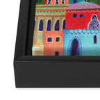 Starry night in Bethlehem Framed Canvas Print Gallery Image 3