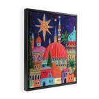 Starry night in Bethlehem Framed Canvas Print Gallery Image 2
