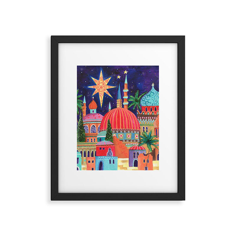 Starry night in Bethlehem Framed Art Print Gallery Image 6