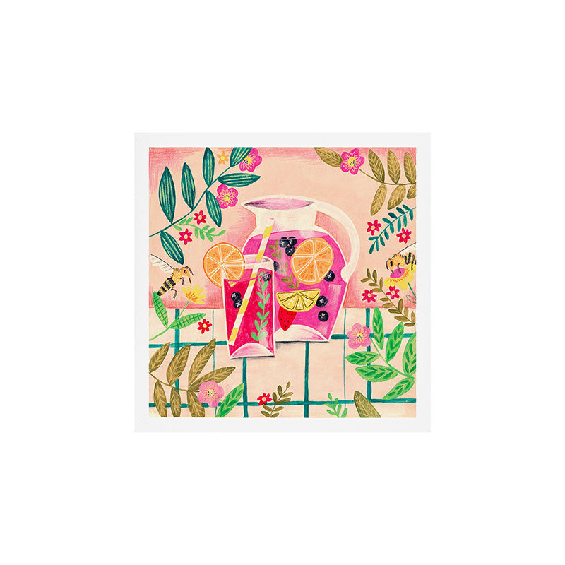 Summer cocktail Art Print Gallery Image 1