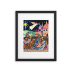 The three Wise Men in Bethlehem Framed Art Print Gallery Image 4
