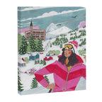 Woman in Gstaad Switzerland Canvas Print Gallery Image 6