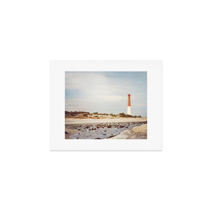 Barnegat Lighthouse Long Beach Island New Jersey Shore, Old Barney Light house LBI Art Print Gallery Image 1