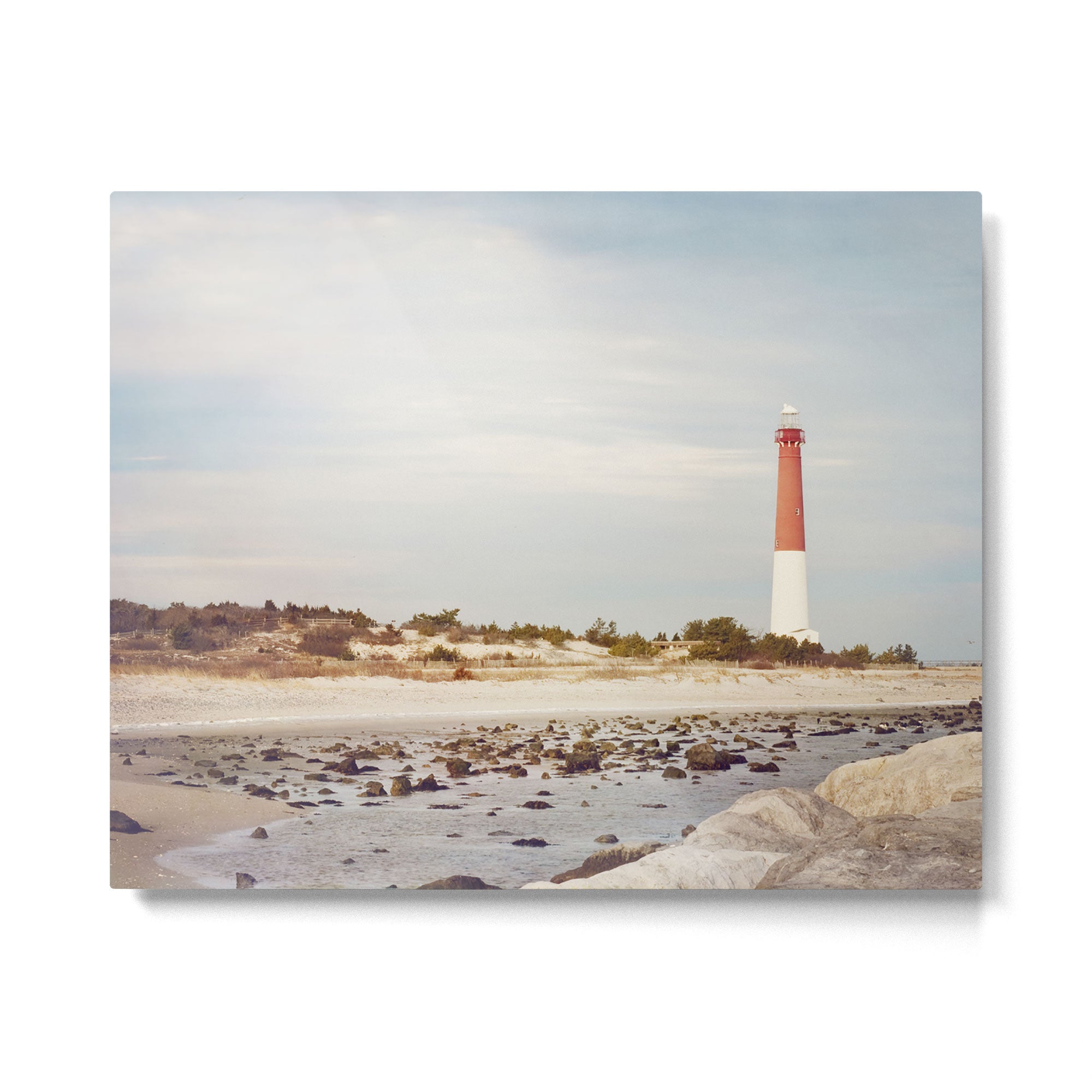 Barnegat Lighthouse Long Beach Island New Jersey Shore, Old Barney Light house LBI Metal Print Gallery Image 4