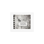 Men Bathroom Sign, Men's Restroom Art Print Gallery Image 1