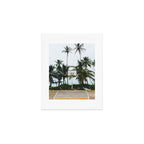 Basketball on Isla Bastimento, Bocas del Toro, Panama Art Print Gallery Image 1