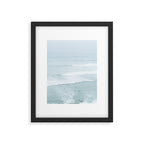 Tiny Surfers from the Sky, Lima, Peru Framed Art Print Gallery Image 5
