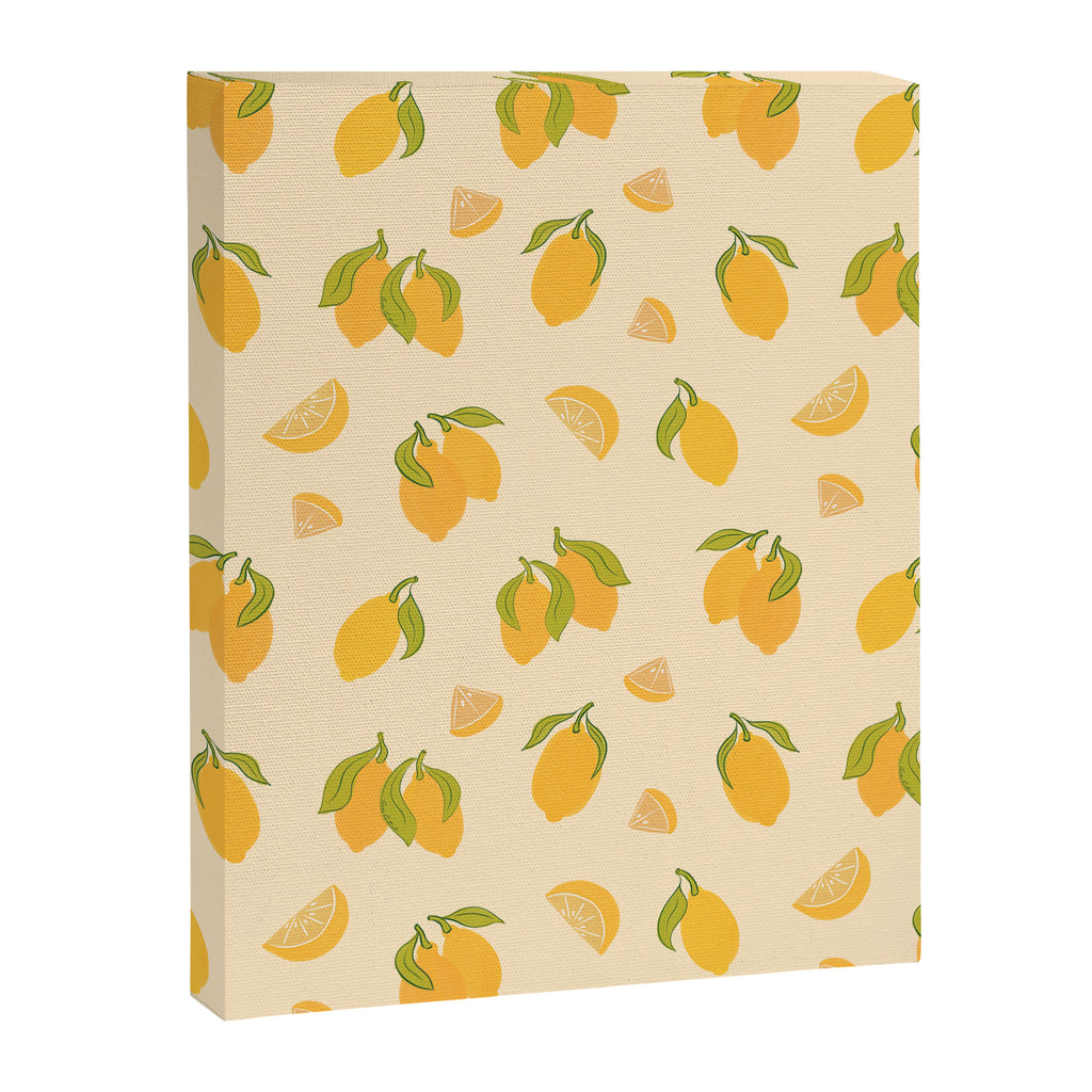 Amalfi Coast Lemons Canvas Print Gallery Image 8