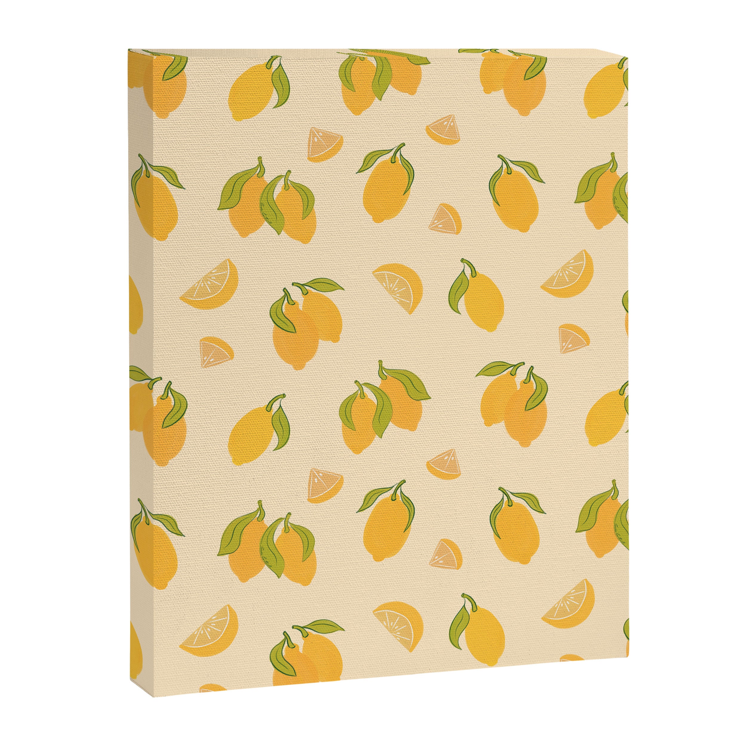 Amalfi Coast Lemons Canvas Print Gallery Image 8