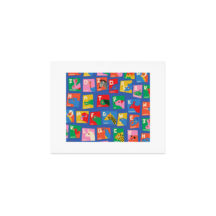 Animal Alphabet Art Print Gallery Image 1