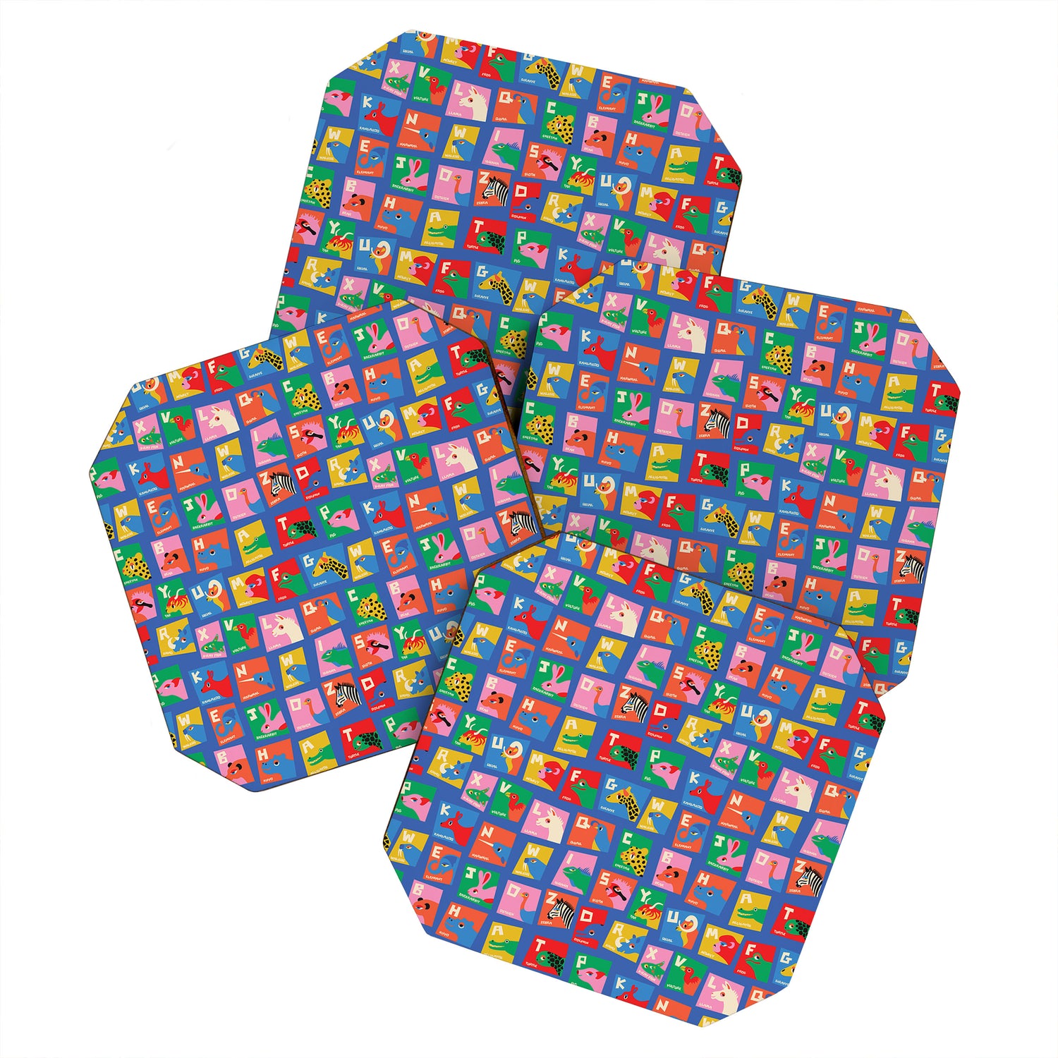 Animal Alphabet Coaster Gallery Image 1