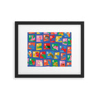 Animal Alphabet Framed Art Print Gallery Image 6