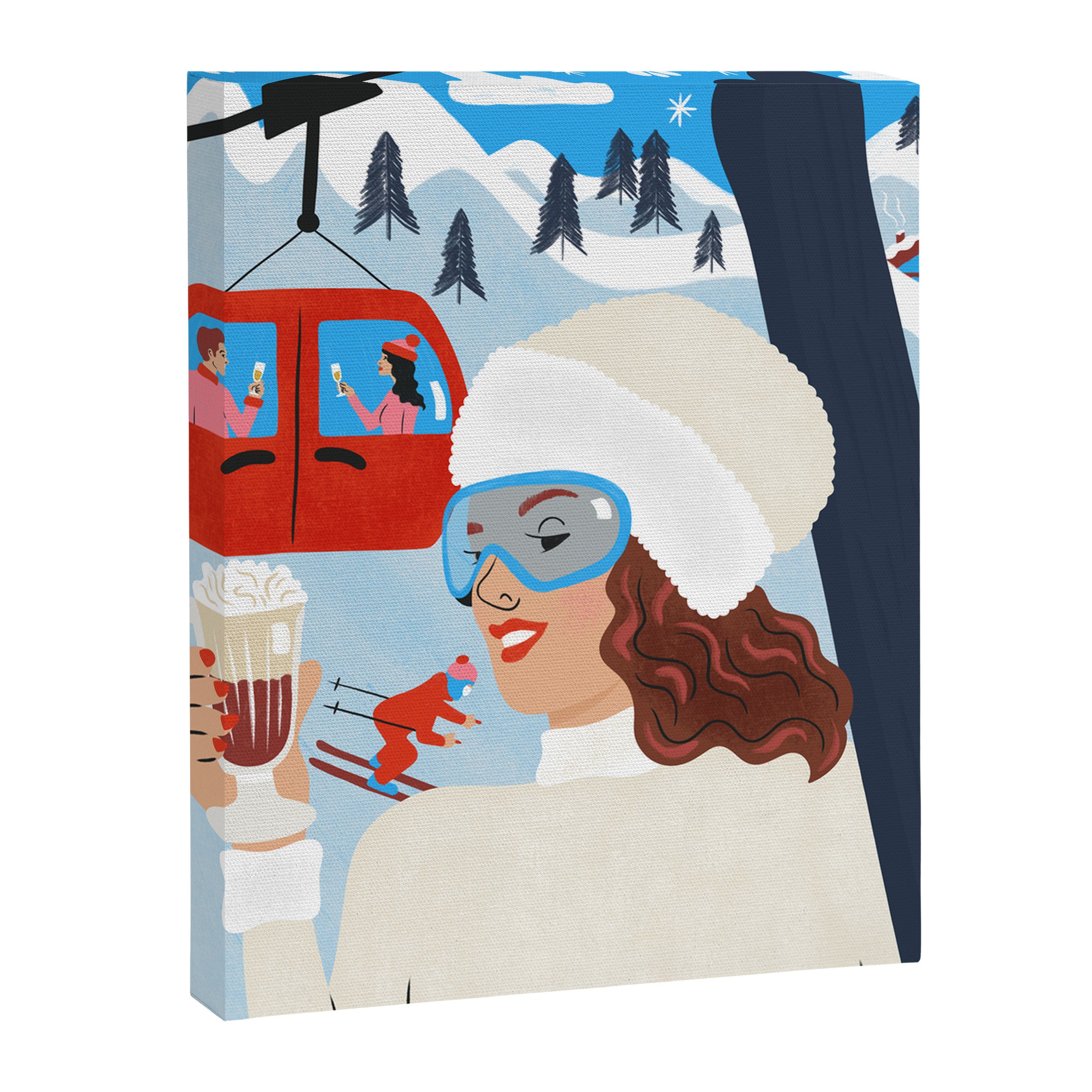 Apres Ski Canvas Print Gallery Image 8