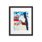 Apres Ski Framed Art Print Gallery Image 6