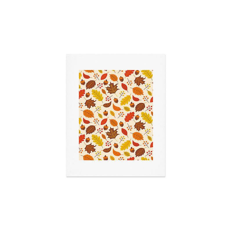 Autumn Leaves Art Print Gallery Image 1