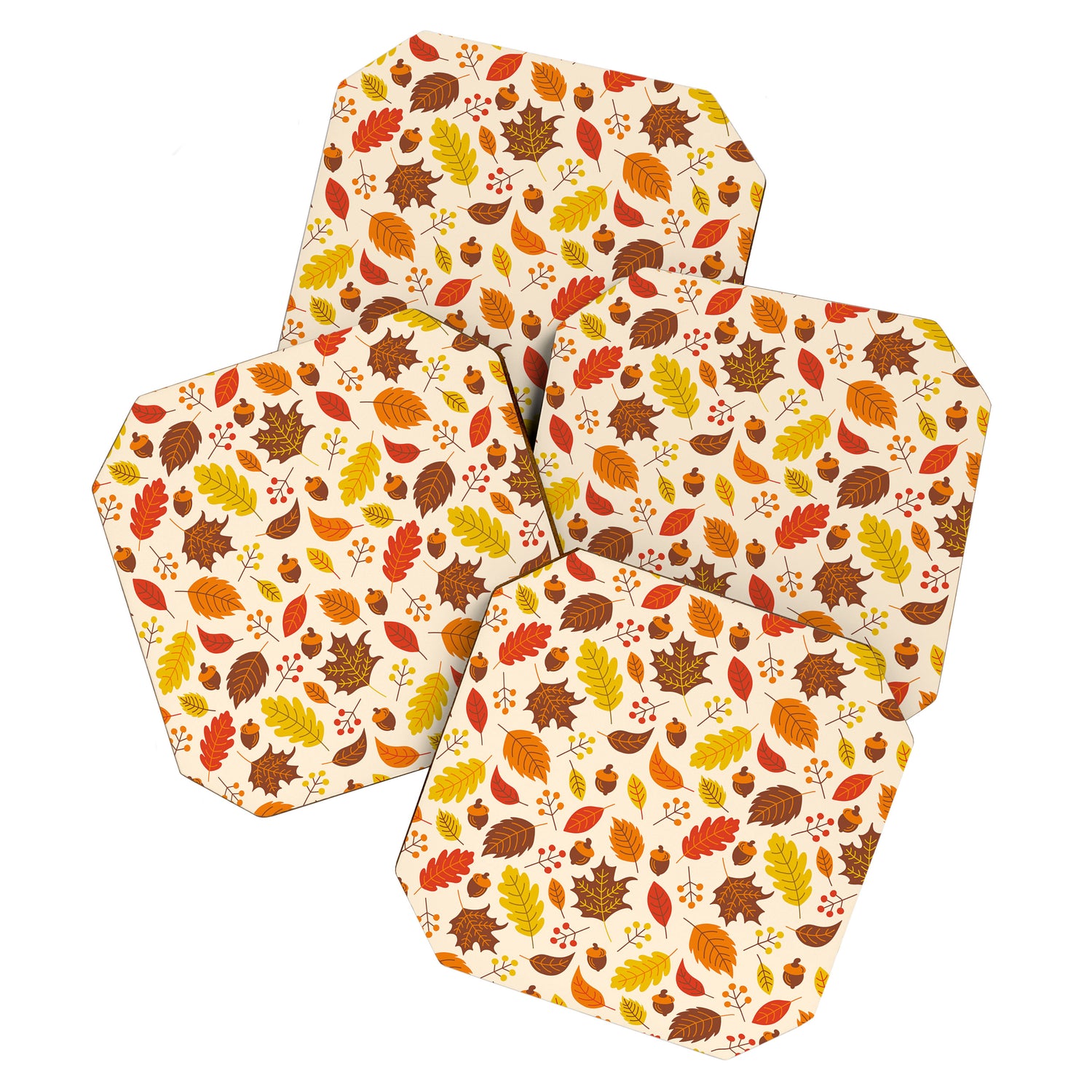 Autumn Leaves Coaster Gallery Image 1