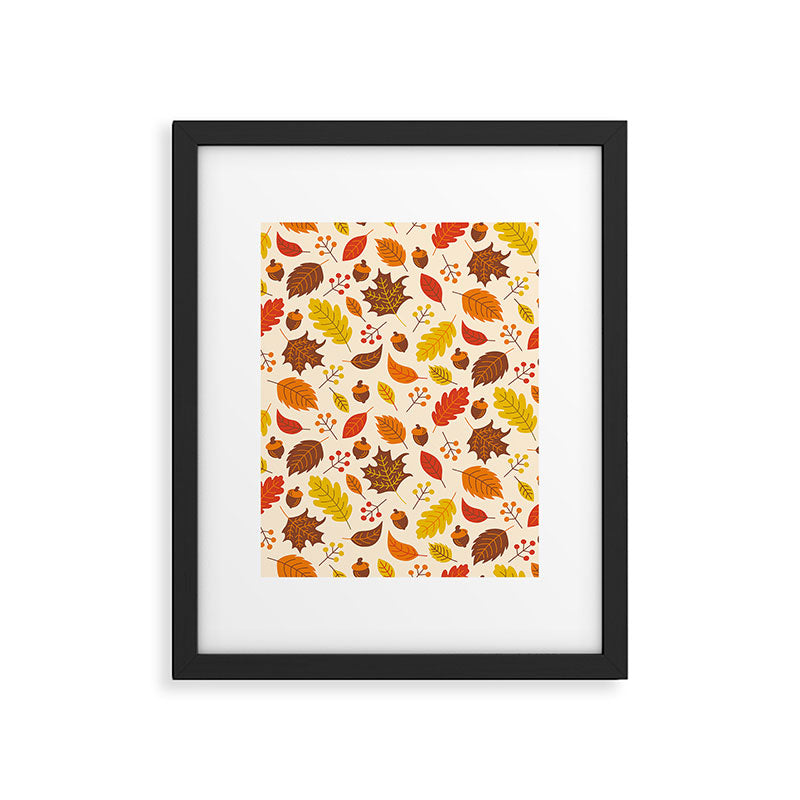 Autumn Leaves Framed Art Print Gallery Image 6