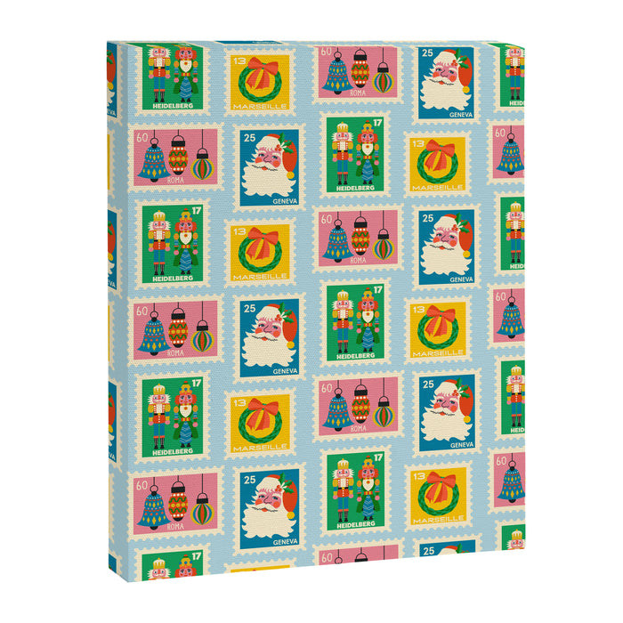 Christmas Stamps Canvas Print Gallery Image 1