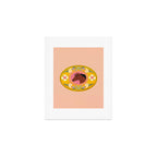 Cowgirl Belt Buckle Art Print Gallery Image 1
