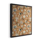 Crustaceans Seashells Framed Canvas Print Gallery Image 2