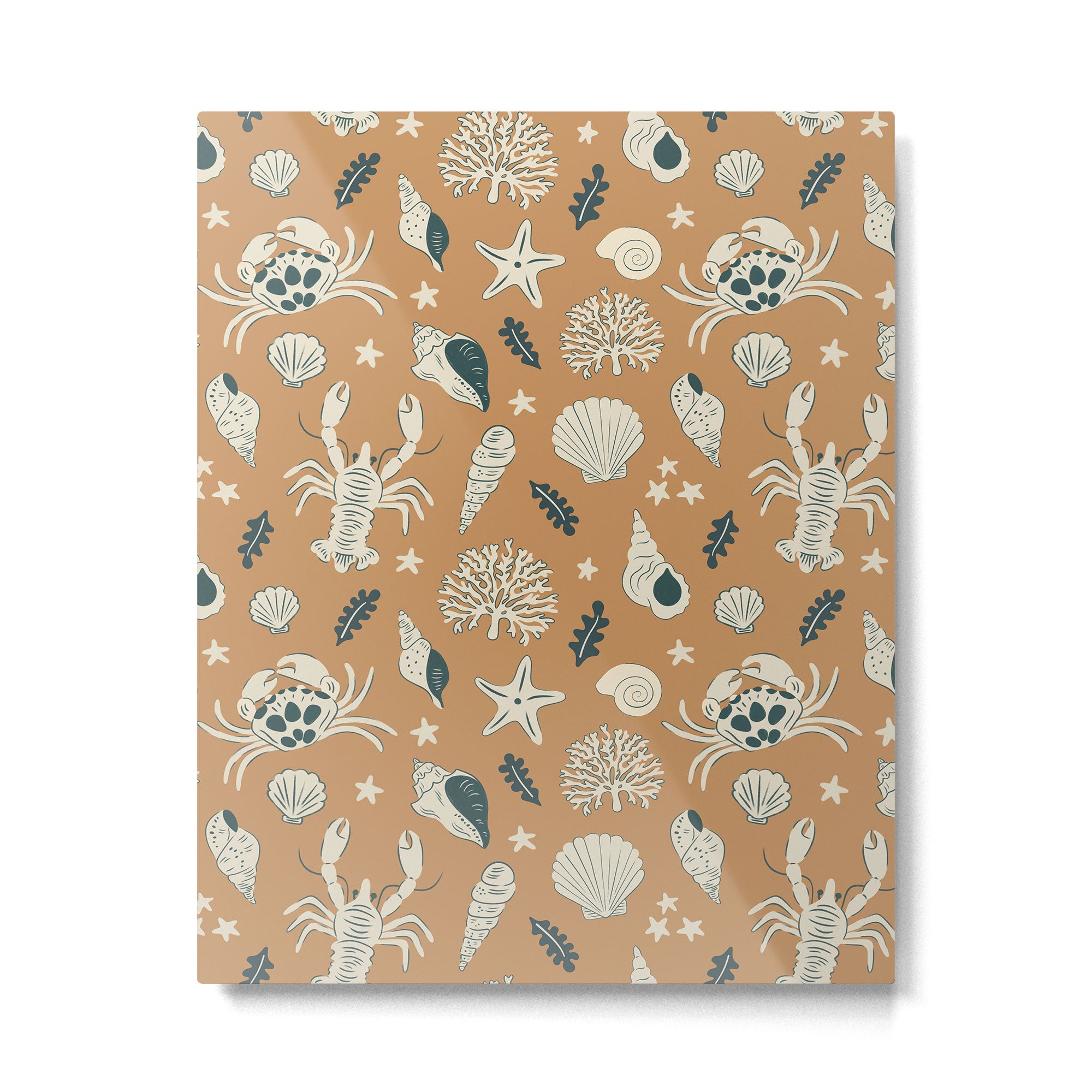 Crustaceans Seashells Metal Print Gallery Image 6