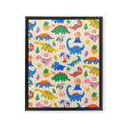 Dinomite Dinosaurs Framed Canvas Print Gallery Image 8