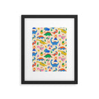 Dinomite Dinosaurs Framed Art Print Gallery Image 6