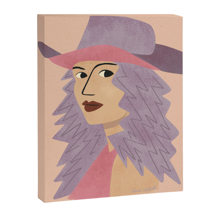 Disco Cowgirl Canvas Print Gallery Image 1