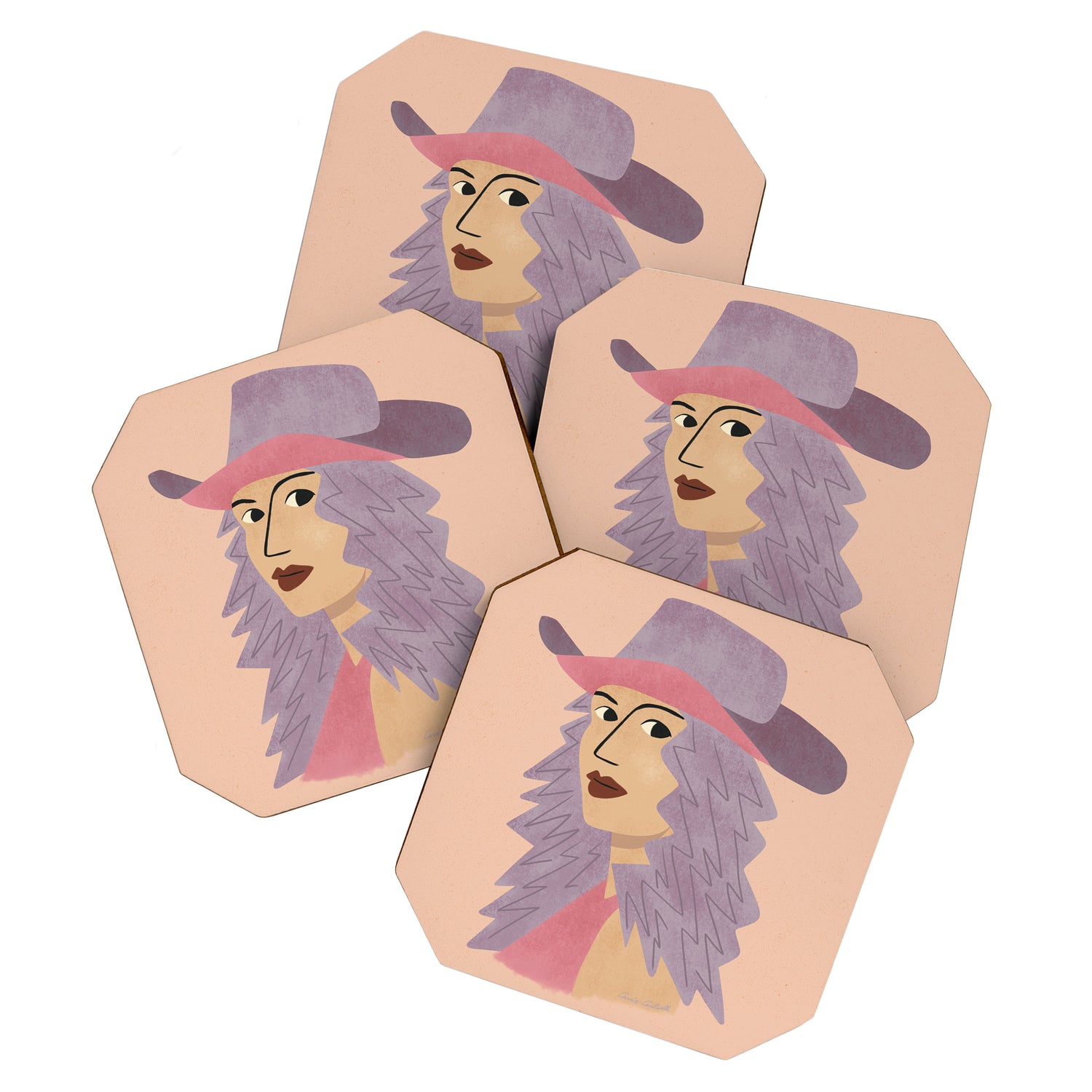 Disco Cowgirl Coaster Gallery Image 1