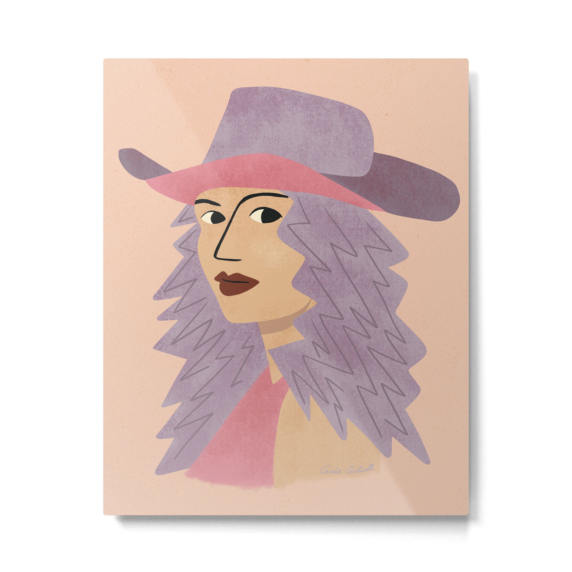 Disco Cowgirl Metal Print Gallery Image 6