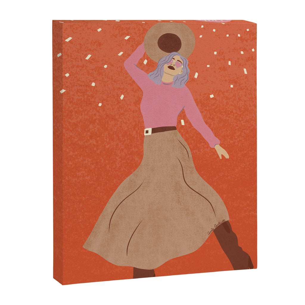 Disco Cowgirl Canvas Print Gallery Image 6