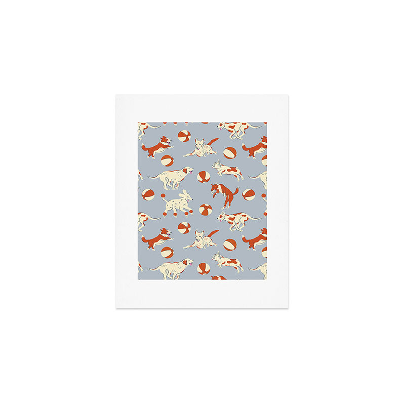 Dog Days Art Print Gallery Image 1