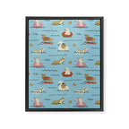 Dog Days of Summer Framed Canvas Print Gallery Image 8
