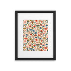Exotic Floral Garden Framed Art Print Gallery Image 6