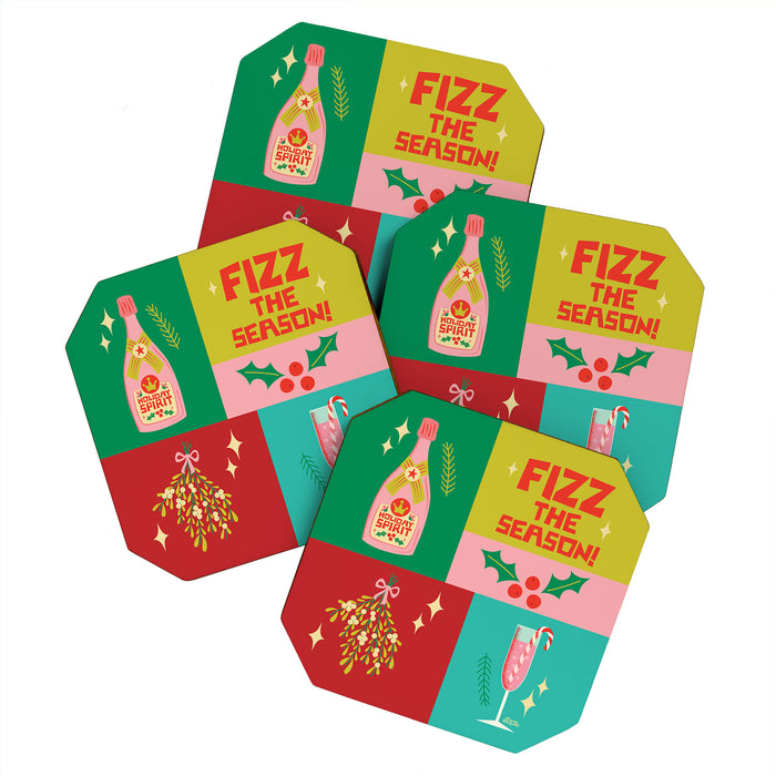 Fizz The Season  Coaster Gallery Image 1