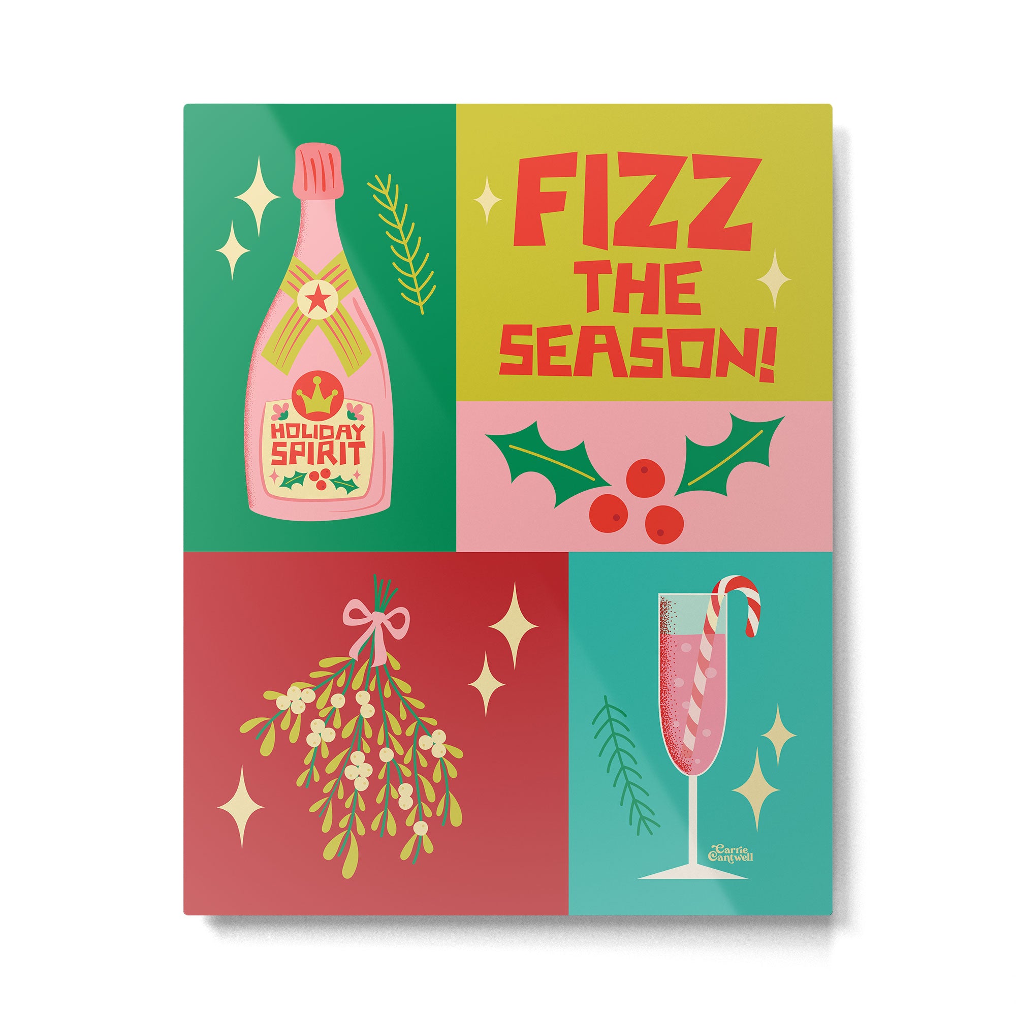 Fizz The Season  Metal Print Gallery Image 6