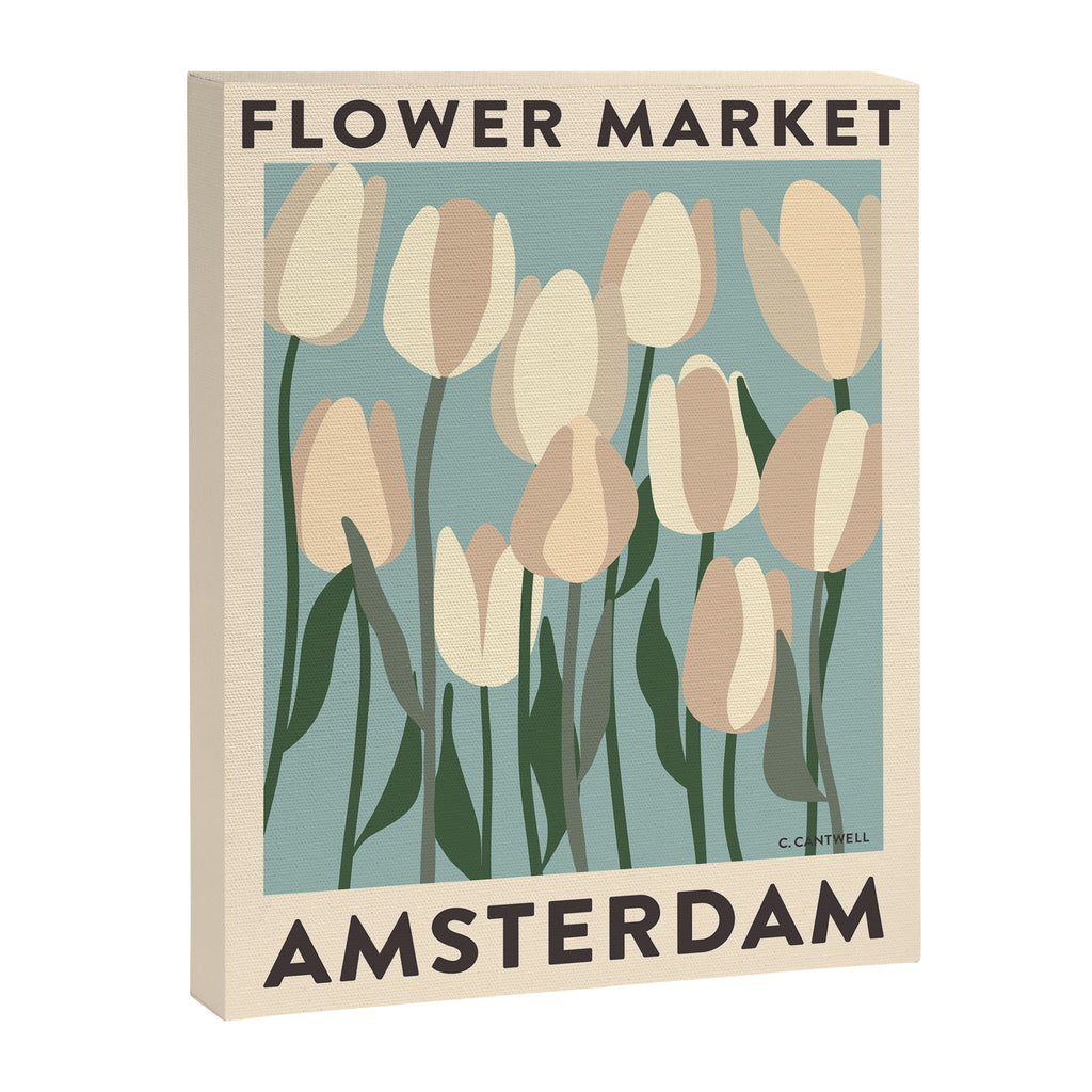 Flower Market Amsterdam - Matisse Inspired Canvas Print Gallery Image 6